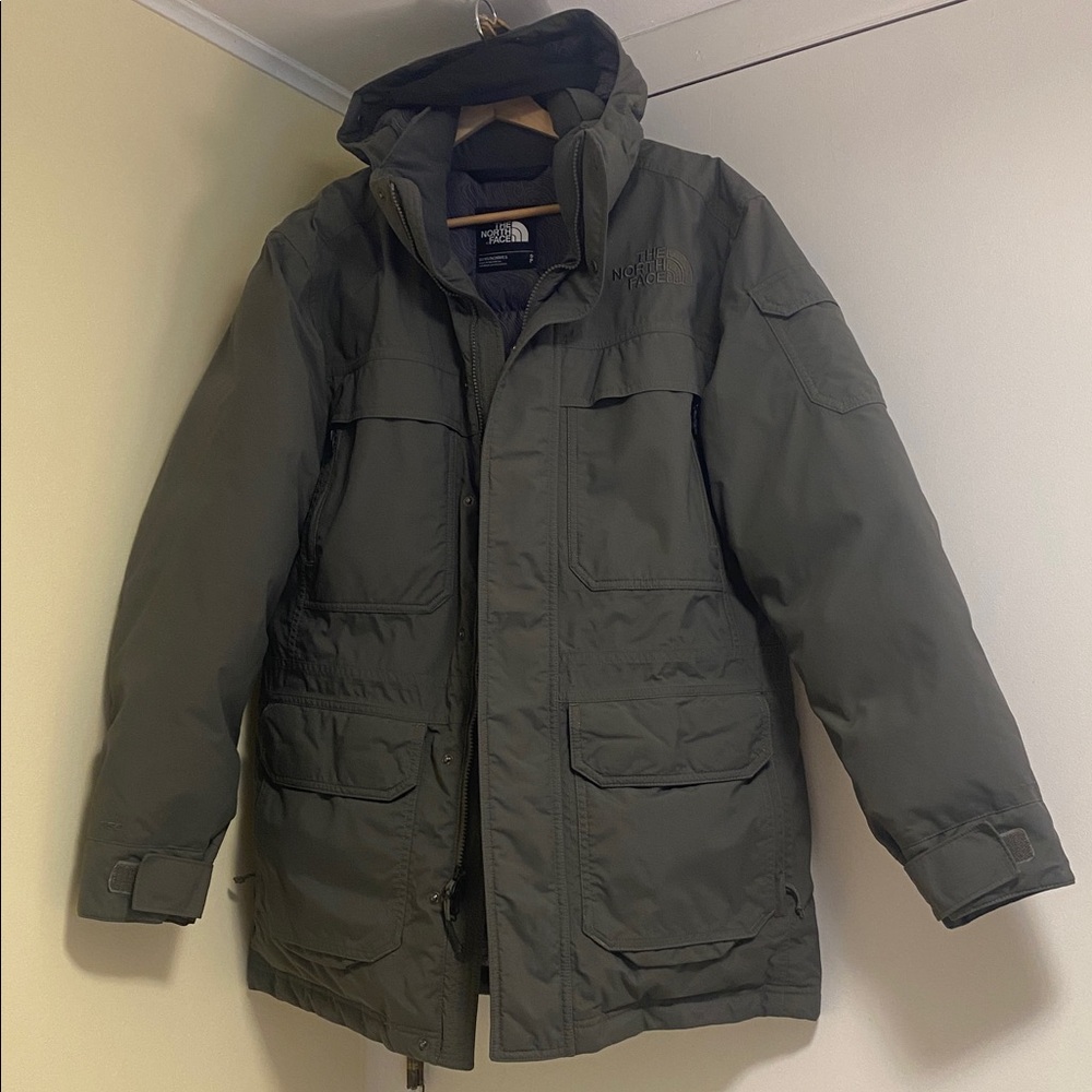 The North Face McMurdo Down Parka -Men’s Size S, Color Olive Green - Picture 2 of 13